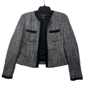 Brook Brothers Women's Wool Long Sleeve Short Jacket 8P Front Pockets Pre-Owned